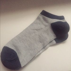 🍀3/$25 Navy Blue/Grey Ankle Socks